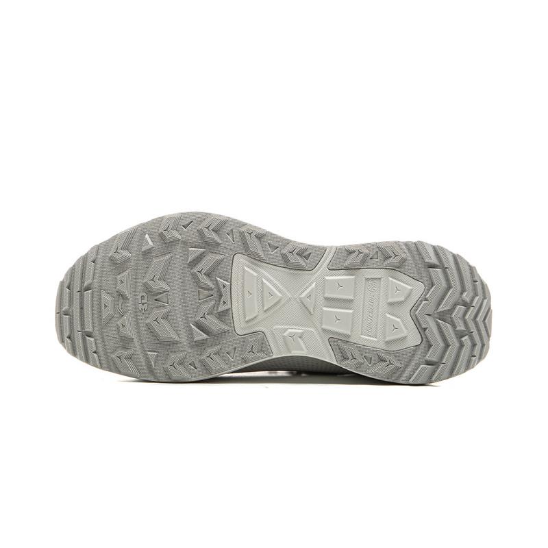 New LiNing CF Tracing Cushioning, Abrasion Resistant, And Resilient Properties Low Top Hiking Shoes Unisex Gray White AHTV041-11