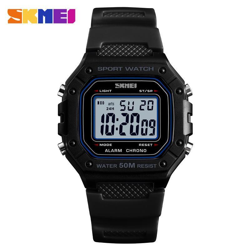 Skmei Men s Multifunctional Waterproof Square Sports Watch