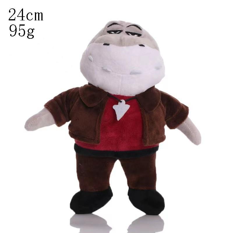 New Bad Guys Alliance Plush Toy THE BAD GUYS Series Plush Toy Spider Shark Doll коричневый
