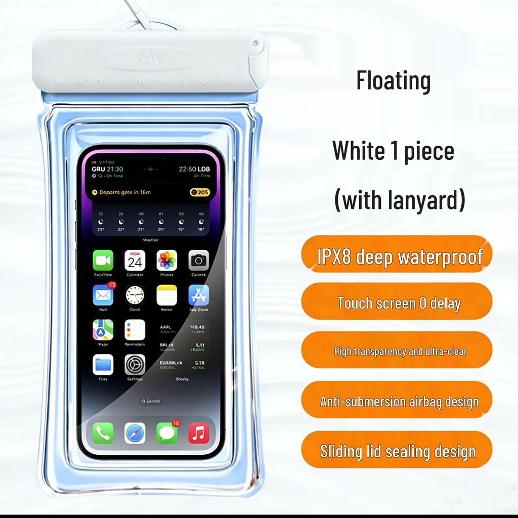 Waterproof Phone Case: Touch-Screen Pouch for Swimming, Diving, Rafting, and Photography