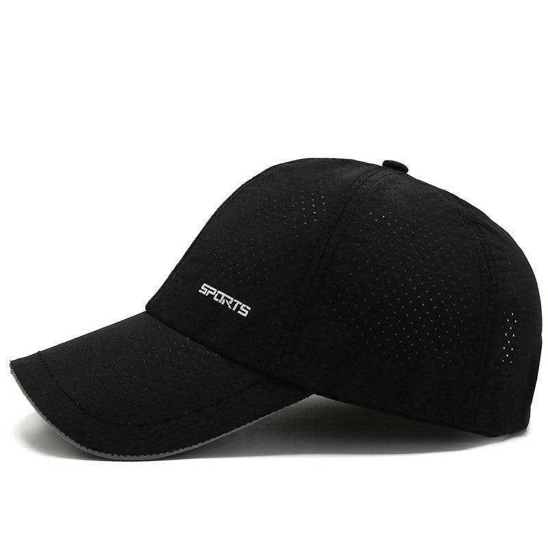 Northwood Breathable Sports Summer Cap Women Mens Baseball Caps Holes Fast Dry Sun Hats Hip Hop Snapback Trucker Cap