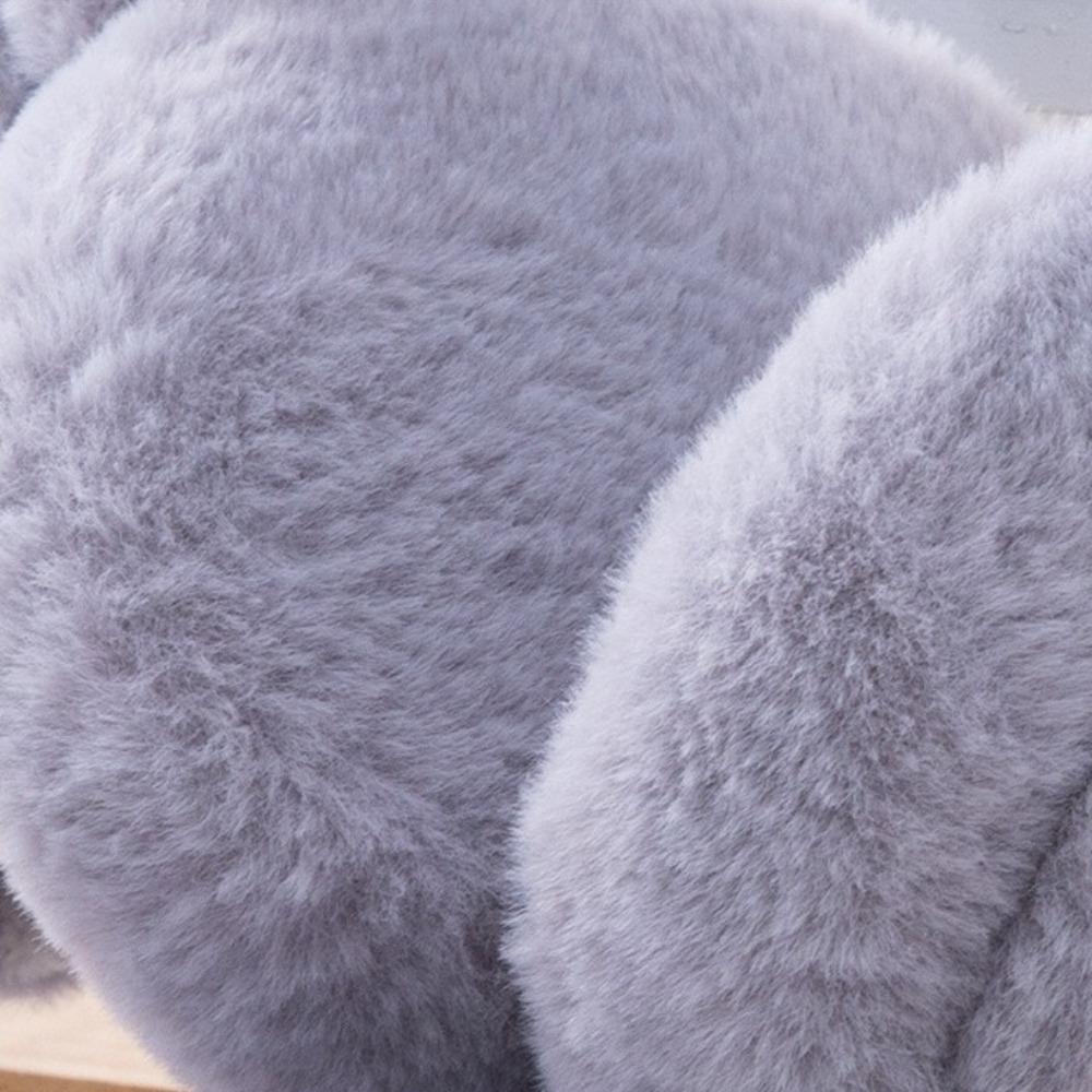 Heart Rabbit WinterWarm Plush Ear Muffs Airbag Plush Ear Muffs Rabbit Ear Covers  Children's Use