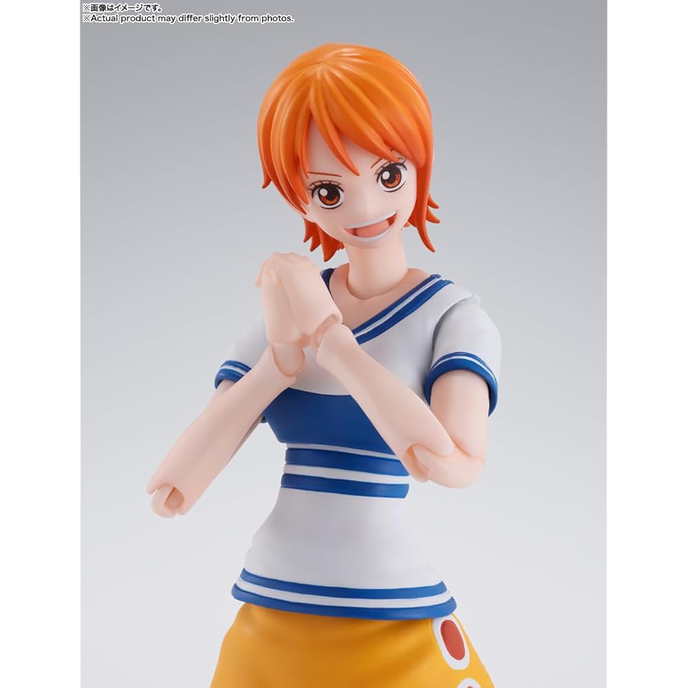 TAMASHII NATIONS S.H. Figuarts One Piece Nami Adventure Dawn 140mm Painted Action Figure ABS PVC