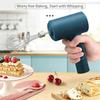 Wireless Hand for Baking with and Interchangeable whisks Ergonomic Quiet Operation