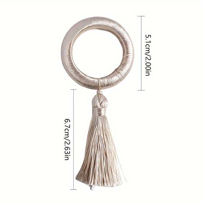 1pc Creative Napkin Ring, New Napkin Buckle, European Fringe Napkin Ring Hotel Wedding Napkin Ring, Bohemian Style