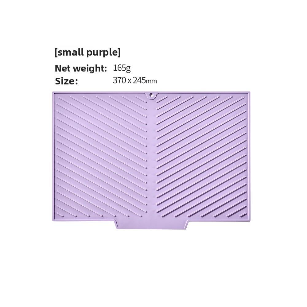 Silicone Kitchen Mat With Nonslip Textured Surface For Home Use And Dish Drying