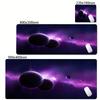 Galaxy Planet Desk Mat Keyboard Mats Deskpad Large Universe Space Gaming Mousepad x Extended Mouse Pad Xxl Speed Deskmat