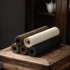 Vintage Linen Tea Mat Waterproof Desktop Protective Mat Teaware Accessories Tea Cloth  Home