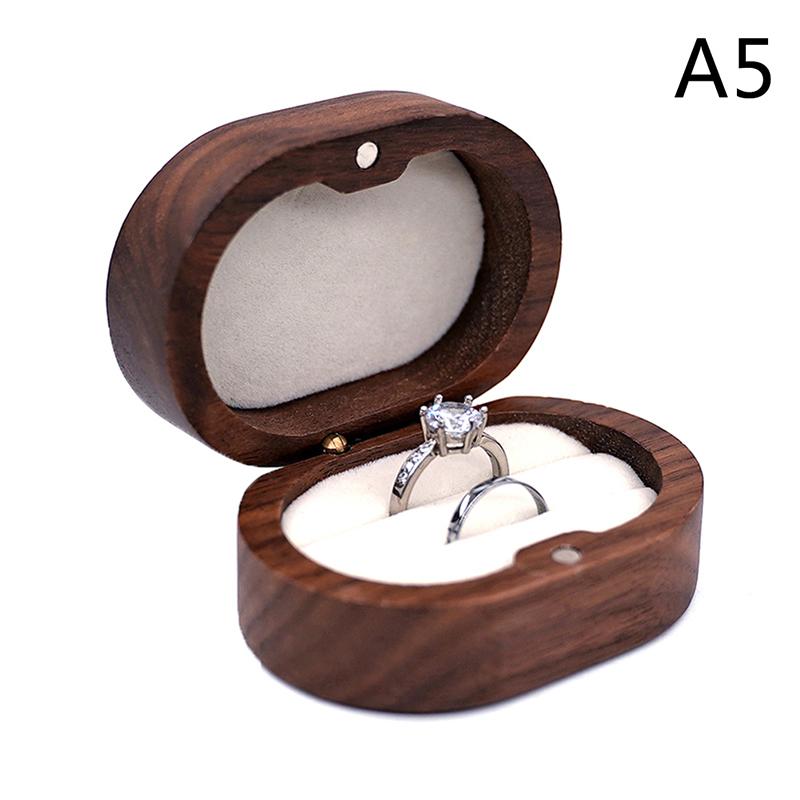 Rustic Wedding Ring Box Wedding Valentine Engagement Anniversary Ring Holder