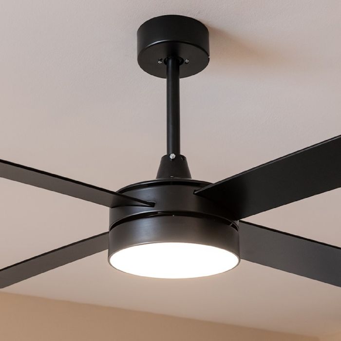 Ventilateur de Plafond - CECOTEC - EnergySilence Aero 5200 - Télécommande - Éclairage LED - 60 W