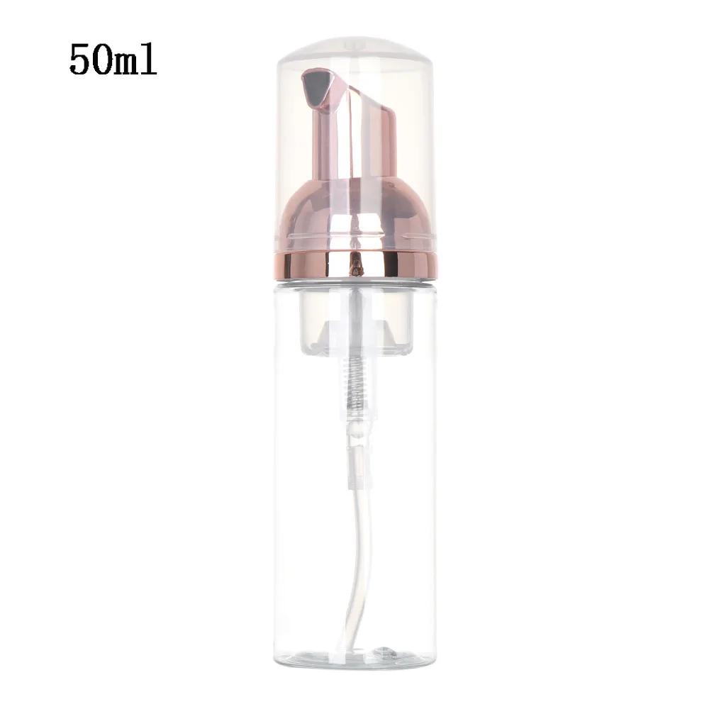 Foaming Bottle Plastic Foam Pump Bottle Empty Face Eyelashes Cosmetic Bottle Shampoo Shower Gel Soap Dispenser Home Bath Supply