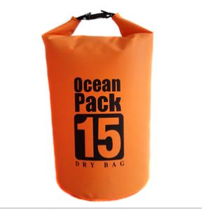 15L Ocean Pack Scuba Diving PVC Waterproof Dry Bag for Hiking Camping Travel