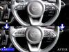BRIGHTZ Steering Spoke Satin for Toyota Sienta MXPL15G Cover, Silver, 10/15 (INT-ETC-675) MXPC10G, MXPL10G,