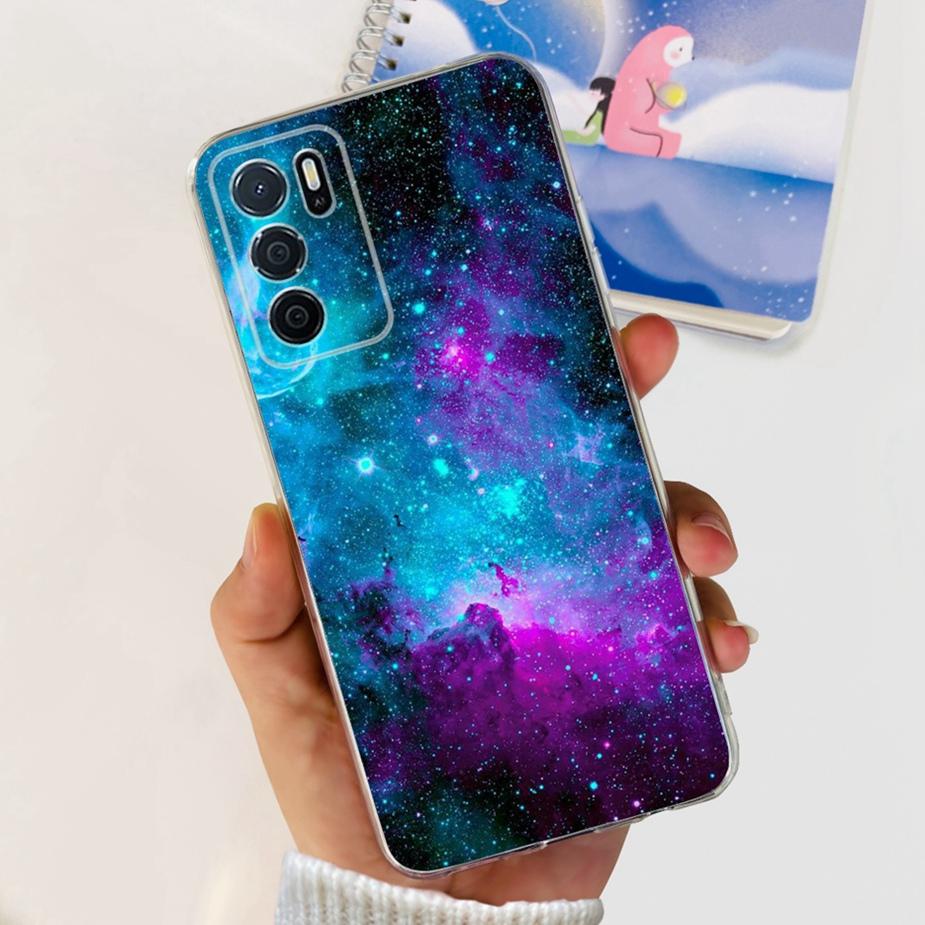 Für Oppo A16 A16s Hülle Stylische Bemalte Rückseite Weiche Dünne Handyhülle Für Oppo A16s OppoA16 s CPH2269 Hülle Fundas Bumper Schale