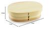 Matsuri No Eimon (Festival Goods) Magewappa Bento Box, Made In Japan (Natural, 470ml)