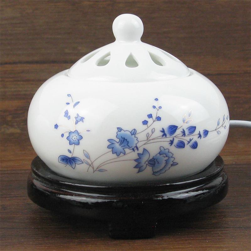 Adjustable Temperature Ceramic Incense Burner & Aroma Diffuser