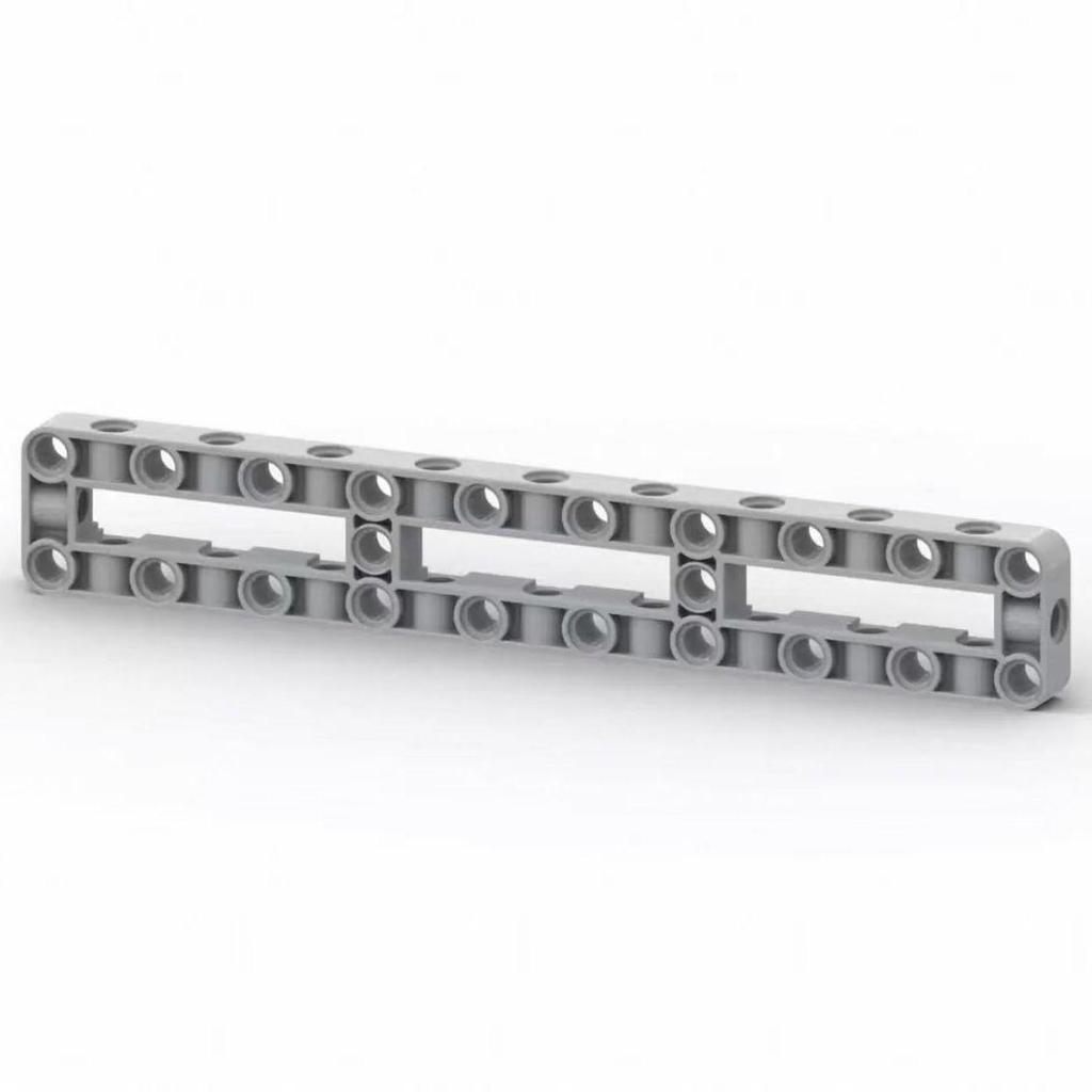Compatible Lego 67491 Domestic Particle Building Blocks: 3×19 Holed Jib Frame Beam MOC Tech Accessories