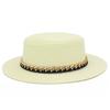 New French summer sun hat women's Panama straw hat fashion outdoor beach hat versatile breathable top hat