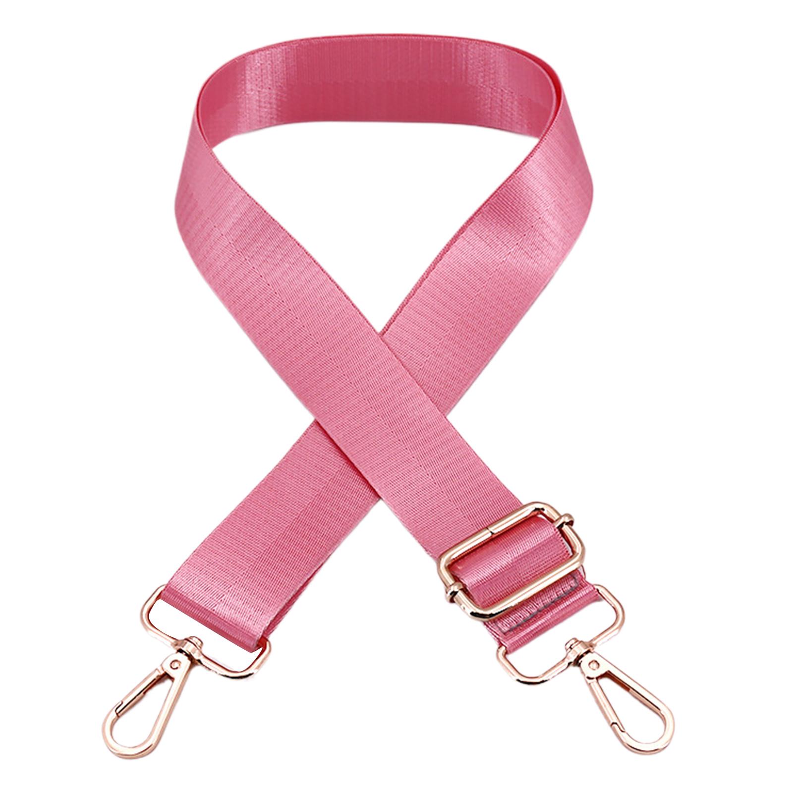 Wide Shoulder Strap Canvas Replacement Belt Solid Color Handbag Replacement Strap Adjustable Bag Strap for Crossbody Bag