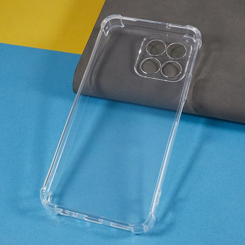 For Honor X6c 4G Phone Case Reinforced Four Corner Anti-Drop Clear TPU Cover