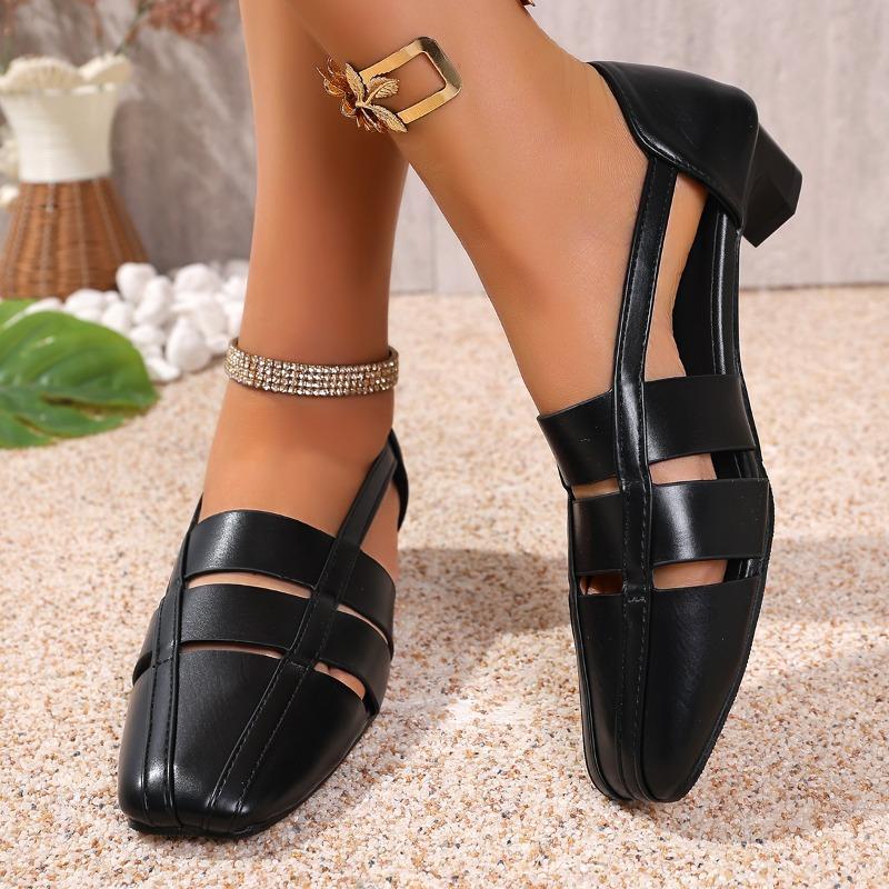Fashion Designer Women's Sandals Elegant Heels Shoes Fashion Shallow 2025 Summer Dress Woman Shoes New Brand Trend Mujer De Sandalias