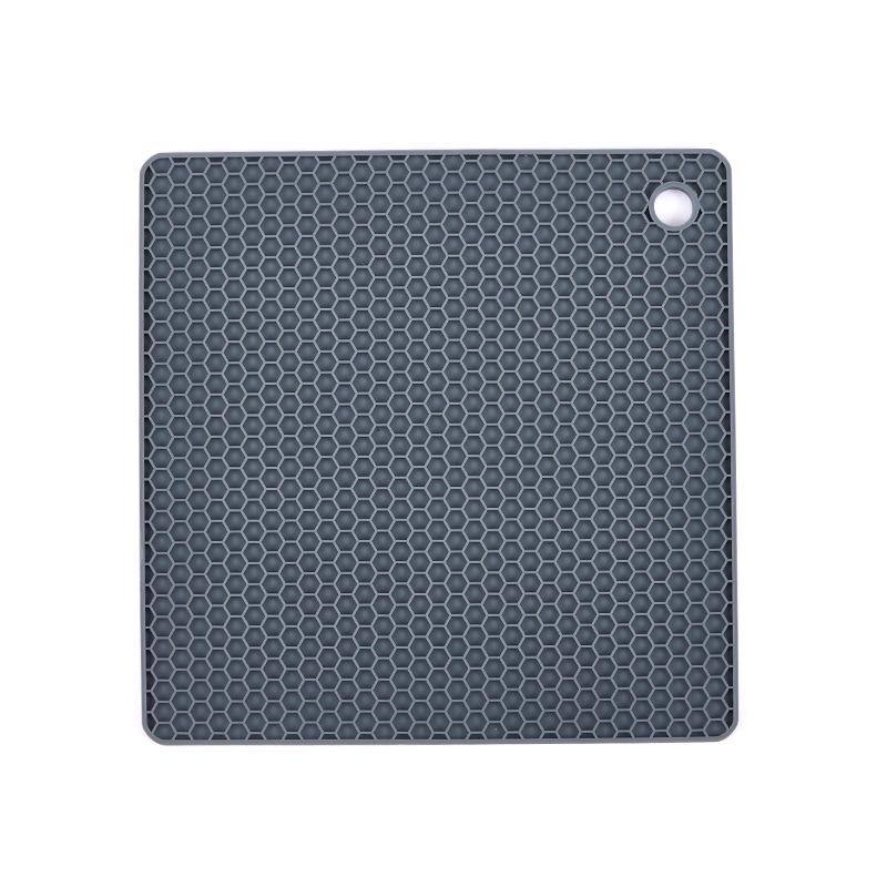 Multi-Function Silicone Honeycomb Table Mat - Non-Slip, Heat Resistant