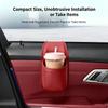 PU Car Door Cup Holder Multifunctional Adhesive Storage Pocket Auto Door Mount Drink Bottle Holder Phone Sundries Storage Bag