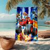Monster Machines Fashion Beach Towel: Ideal for Summer Adventures Soft, Absorbent and Quick Drying Suitable for Swimming and Bathing