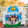 Arale Printed Throw Blanket—soft,warm;versatile Blanket for All Seasons—perfect As &air-conditioning Throw,nap Blanket