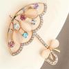 Opal And  Umbrella Brooch Pin Cute Korea Style Brooches For Women