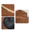 Fashion Women's Corduroy Hat Autumn Winter Warm Fisherman Cap Retro Casual Versatile Bucket Cap Solid Color Outdoor Pile Cap