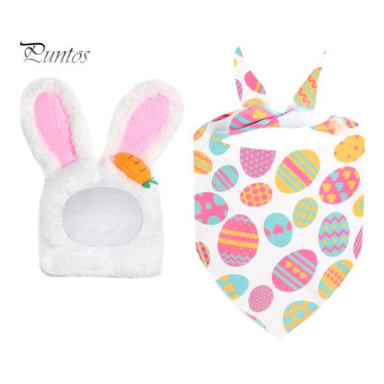 

Пасхальный костюм гуся, плюшевая шапка с заячьими ушками и бандана, костюм гуся для крыльца высотой 23 дюйма, украшение газона на переднем крыльце из цемента Sets