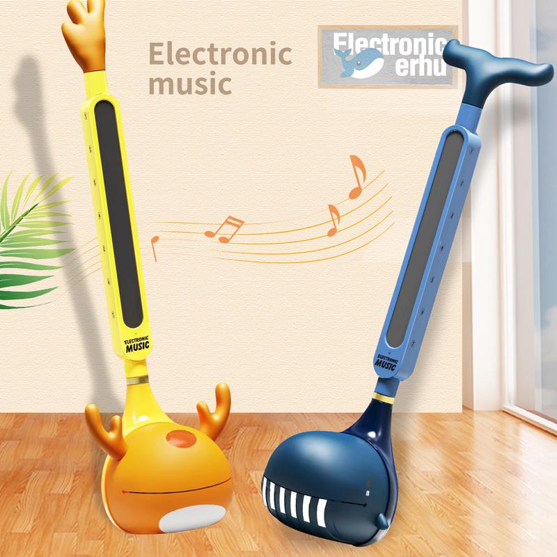Otamatone Japanese Electronic Musical Instrument For Children Tomatone Synthesizer Electric Tadpole Kawaii Kid Kalimba Piano Toy