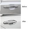 8pcs ABS Chrome Outside 4 Door Handle Bowl Trim  For Cadillac XT5 2016-2021