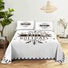 Bed Sheet Set 240x220 Christmas Tree With Pillowcase Letter Green For Single Double Beds Kids Adult 3D Bedding Texile Twin Full