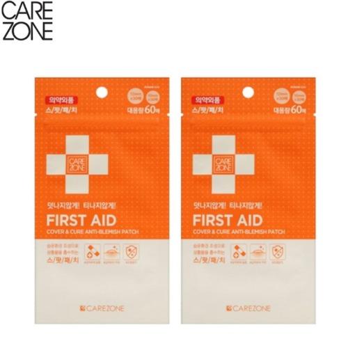 CARE ZONE Cover & Cure Plasterki przeciw niedoskonałościom 60szt*2 Zestawy