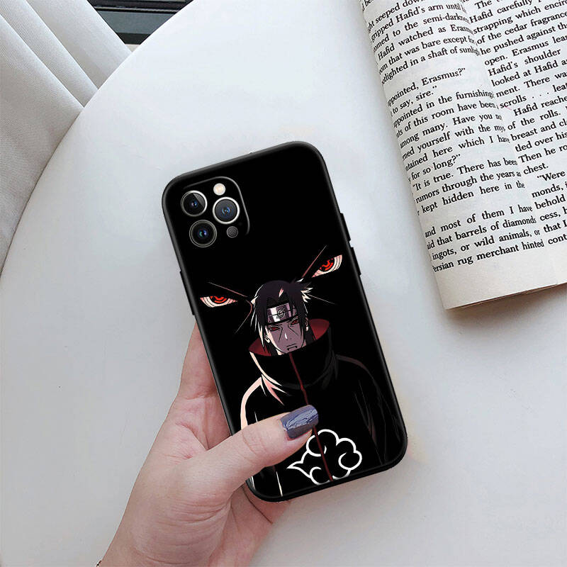 MH103 Naruto Uchiha Itachi Handyhülle für iPhone 7 8 11 12 13 14 15 16 17 16E XS Pro Max XR X SE Air