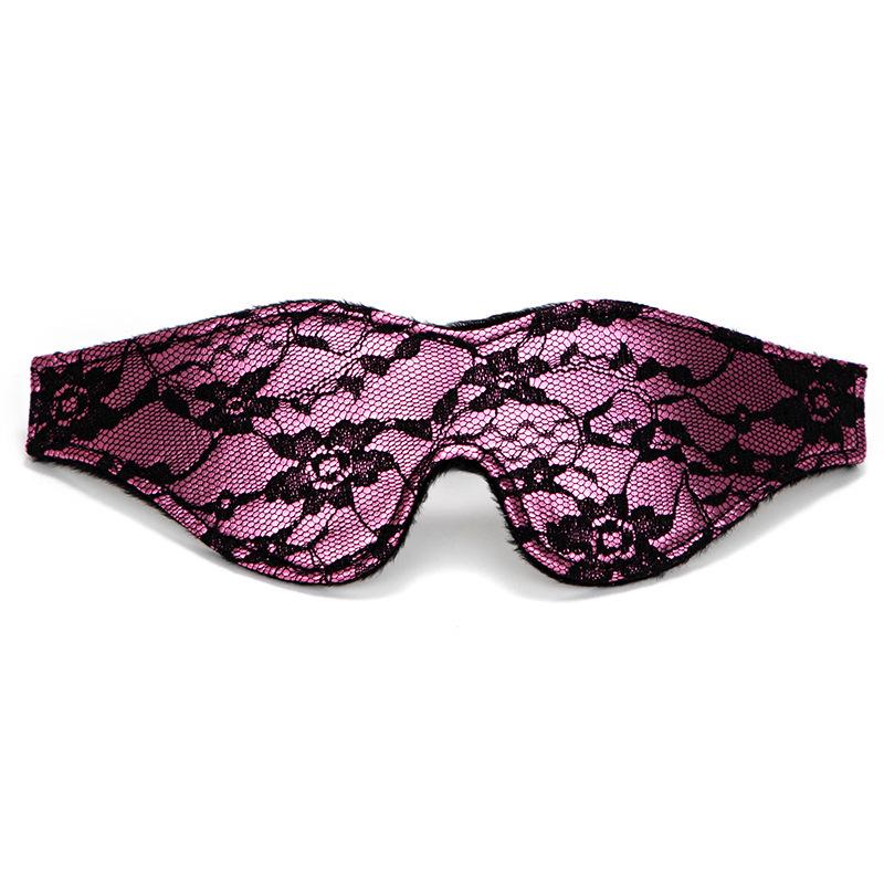 Floral Lace Eye Mask: Sensual Light-Blocking Blindfold for Couples