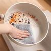 5pcs-Bamboo Charcoal Fiber Cleaning Cloths Thickened Water Absorbent Towel Kitchen Non-Stick Oil Rags Home Cleaning Dishcloth