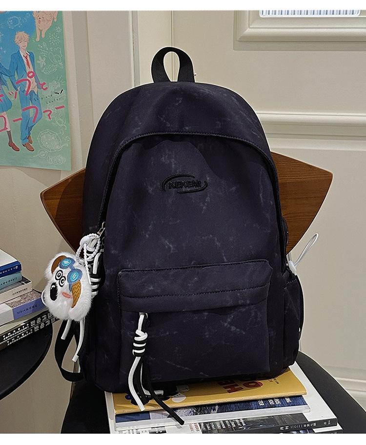 Schultasche literarisch, einfach und große Kapazität Japanischer Camping-Rucksack vielseitig und leicht Studenten-Schultasche Freizeit