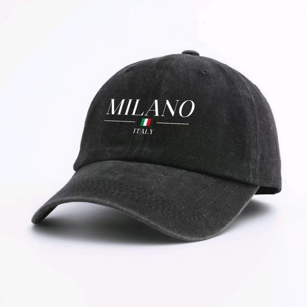 New Vintage Washed City Letter Pattern Baseball Cap Casual Adjustable Outdoor Streetwear Hat Adjustable& 8Y