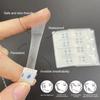 200Pcs Invisible Face Lift Tape Thin Breathable Waterproof Stretchable Face Shaper Double Chin Neck Sagging Skin Tightening Slimming Lifting Patch
