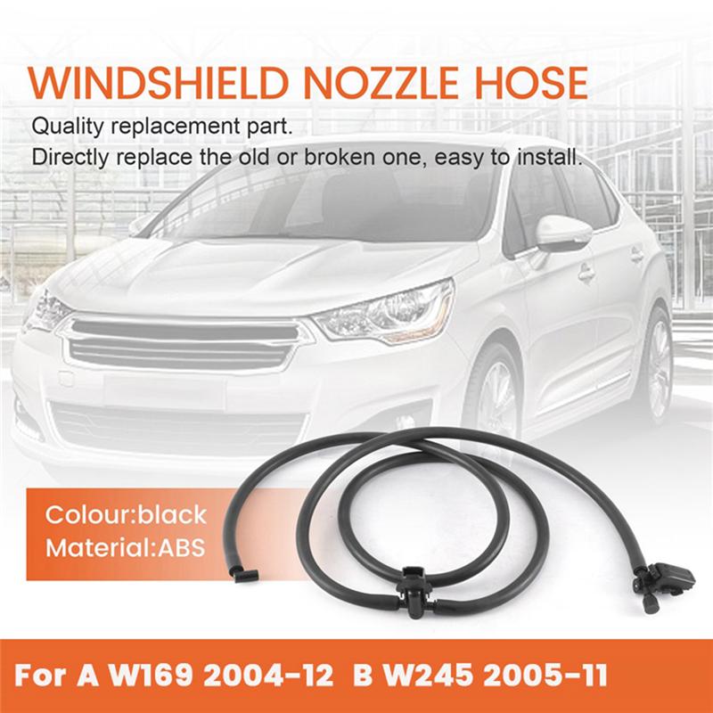 A1698600492 Nová tryska ostřikovače čelního skla Hadice pro Mercedes-Benz A W169 2004-12 / B W245 2005-11 Bez vyhřívání