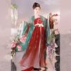 Vintage Volkstanz Damen Chinesischer Stoff Cosplay Robe Kleid Hanfu Outfit Antike Bühnenkostüme