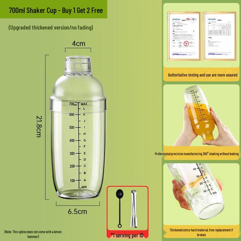 Zisiz Shaker Cup Set for Lemon Tea