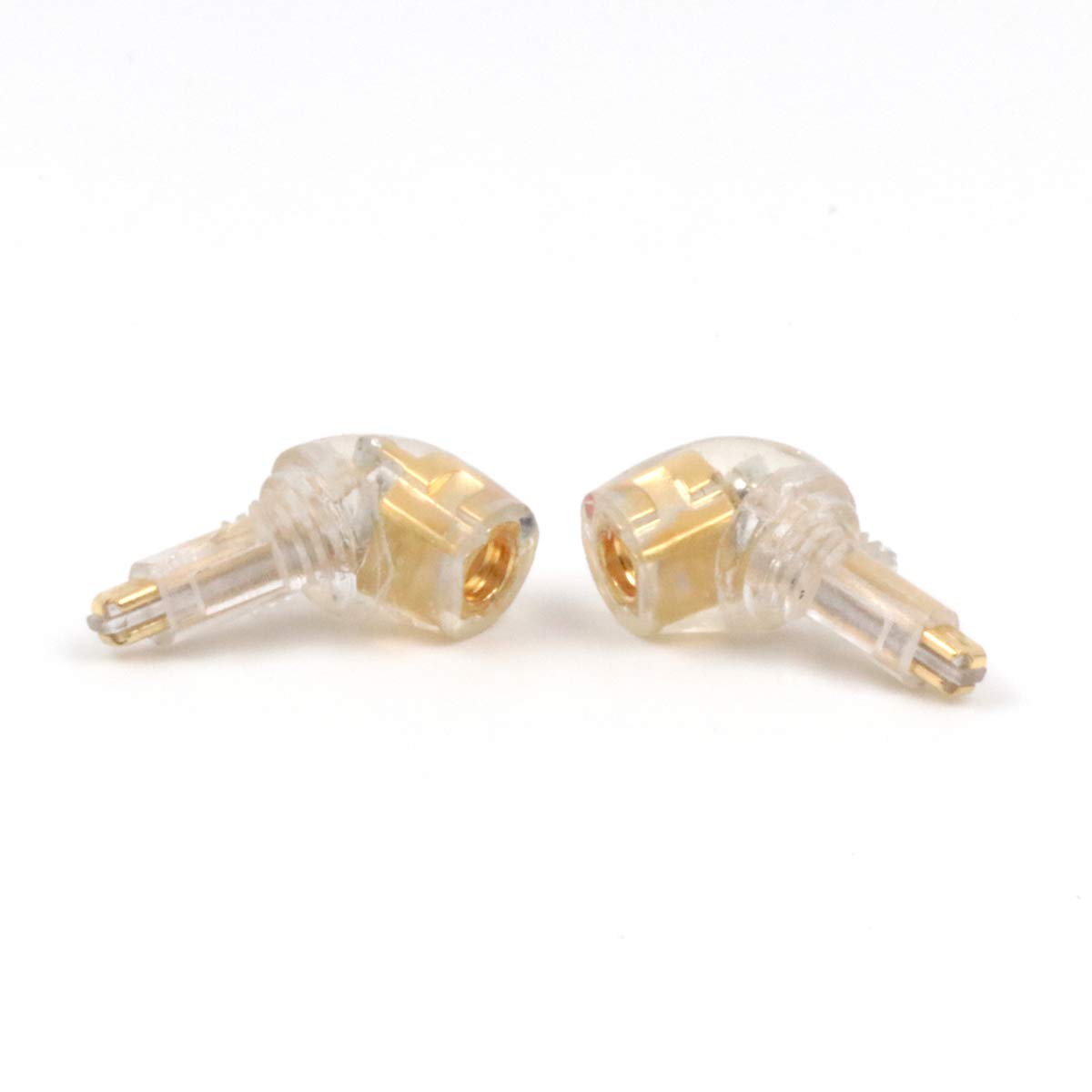 

Linsoul 0.78mm 2-Pin to MMCX Connector Converter, Mini Earphone Gold-Plated Interface Plug with High Temperature Resistance, Compatible with Westone