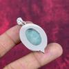 Amazonite Gemstone Jewelry, 925 Solid Sterling Silver Pendant, Handmade Boho Amazonite Pendant For Gift