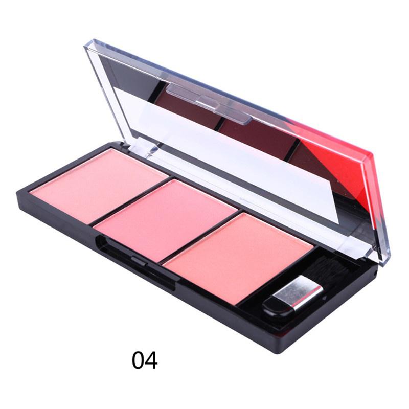 Natural Red Cheeks Cheeks Makeup Eye Shadow Make-up Powder and Blush