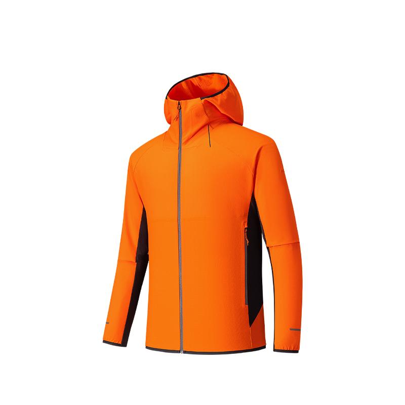 Anta Champion Outdoor Series Hooded Casual Color-Block Versatile Zip-Up Sports Warm Jacket Men jackets 152540717-2