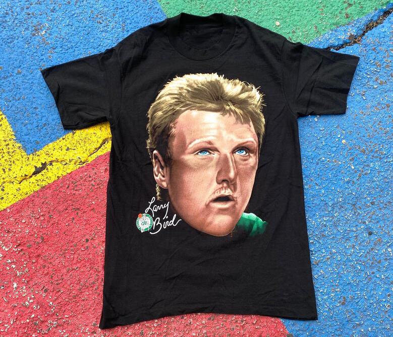 Larry Bird Legend Black T-Shirt Unisex Cotton All Size S To 4XL VN2334 Unisex T-Shirt S
